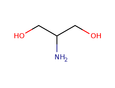 534-03-2,2-Amino-1,3-propanediol,1,3-Dihydroxy-2-propylamine;1,3-Dihydroxyisopropylamine;2-Amino-1,3-dihydroxypropane;2-Aminoglycerol;2-Aminopropan-1,3-diol;2-Hydroxy-1-(hydroxymethyl)ethylamine;NSC 93746;