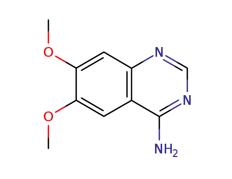 Molecular Structure of 21575-13-3 (4-Amino-6,7-dimethoxyquinazoline)