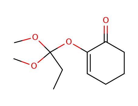 2-(1,1-Dimethoxy-propoxy)-cyclohex-2-enone