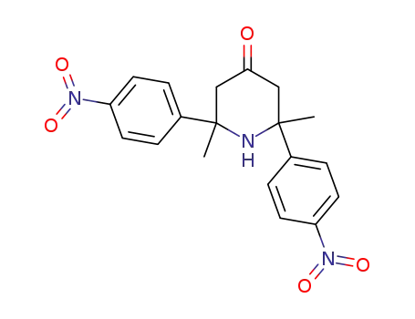 2,6-Dimethyl-2,6-bis-(4-nitro-phenyl)-piperidin-4-one