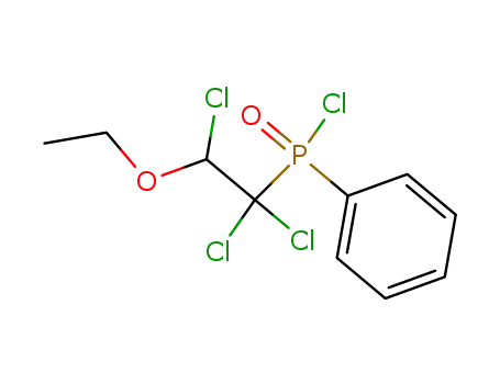 (1,1,2-trichloro-2-ethoxyethyl)phenylphosphinic chloride