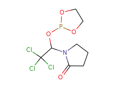 ethylene 2,2,2-trichloro-1-(2-oxo-1-aza-1-cyclopentyl)ethyl phosphite