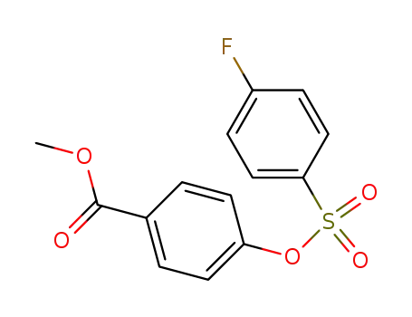 Methyl 4-(((4-fluorophenyl)sulfonyl)oxy)benzoate