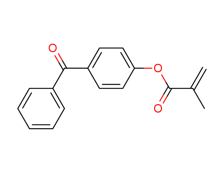 56467-43-7,4-benzoylphenyl 2-methylprop-2-enoate,4-(methacryloyloxy)benzophenone;4-methacryloyloxybenzophenone;
