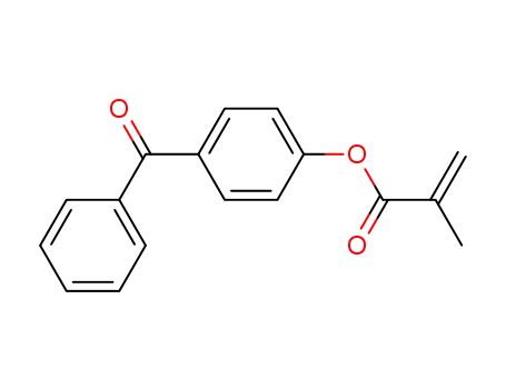Molecular Structure of 56467-43-7 (4-benzoylphenyl 2-methylprop-2-enoate)