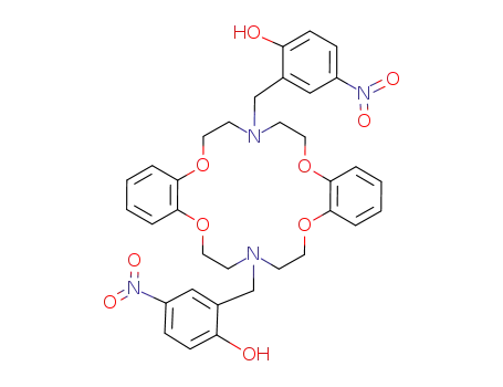 N,N'-bis(2-hydroxy-5-nitrobenzyl)-4,13-diazadibenzo-18-crown-6