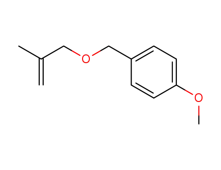 Molecular Structure of 189366-67-4 (Benzene, 1-methoxy-4-[[(2-methyl-2-propenyl)oxy]methyl]-)