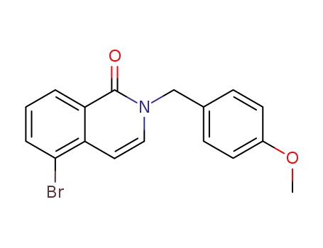 5-bromo-2-(4-methoxyphenylmethyl)isoquinoline-1(2H)-one