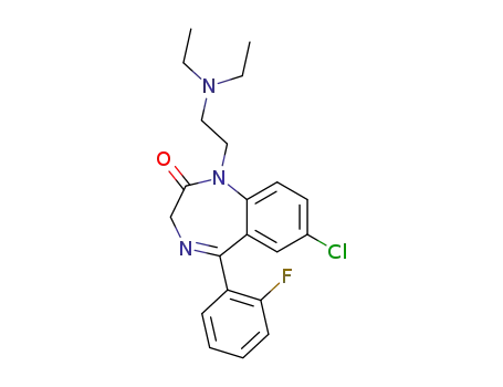 Molecular Structure of 17617-23-1 (FLURAZEPAM)