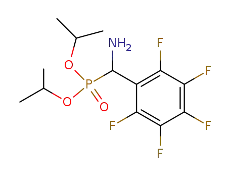 (Amino-pentafluorophenyl-methyl)-phosphonic acid diisopropyl ester