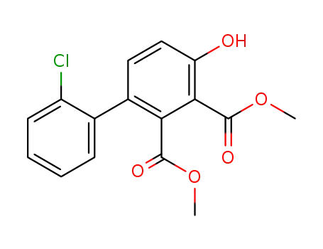 2'-Chloro-4-hydroxy-biphenyl-2,3-dicarboxylic acid dimethyl ester