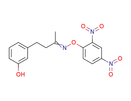 4-(3-hydroxyphenyl)butan-2-one O-2,4-dinitrophenyloxime