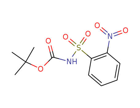 tert-butyl N-(2-nitrophenyl)sulfonylcarbamate cas no. 198572-71-3 98%