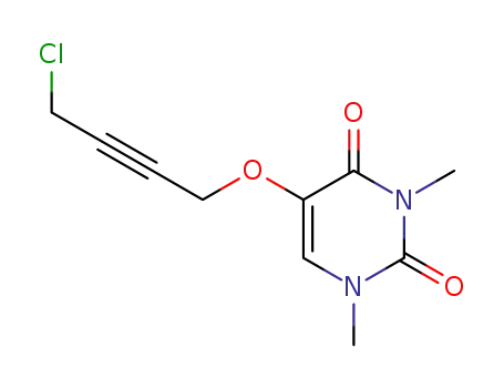 5-(4-Chloro-but-2-ynyloxy)-1,3-dimethyl-1H-pyrimidine-2,4-dione