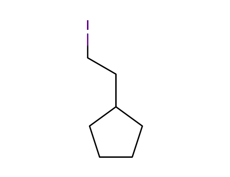 Molecular Structure of 195442-17-2 (Cyclopentane, (2-iodoethyl)-)