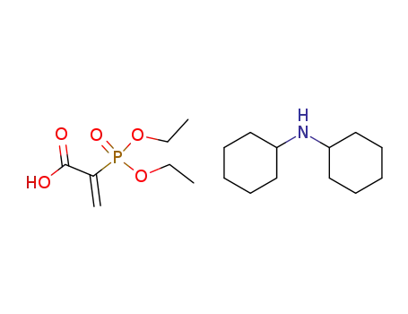 2-(diethoxyphosphoryl)acrylic acid di(cyclohexylamine) salt