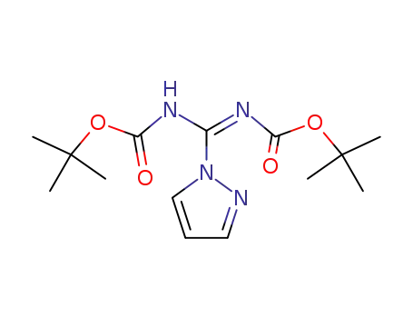 (Z)-tert-butyl (((tert-butoxycarbonyl)imino)(1H-pyrazol-1-yl)methyl)carbamate