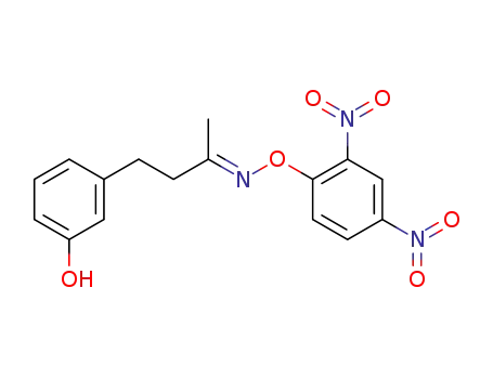 4-(3-hydroxyphenyl)butan-2-one (E)-O-2,4-dinitrophenyloxime