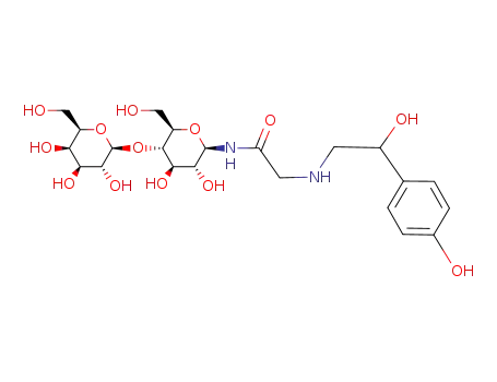 N-{N-[DL-2-hydroxy-2-(4-hydroxyphenyl)ethyl]glycyl}-4-O-(β-D-galactopyranosyl)-β-D-glucopyranosylamine