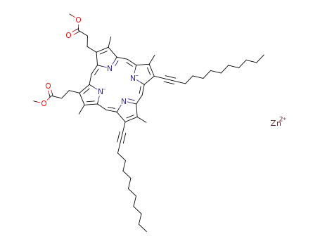zinc-2,4-bis(dodecynyl)deuteroporphyrin-IX dimethyl ester