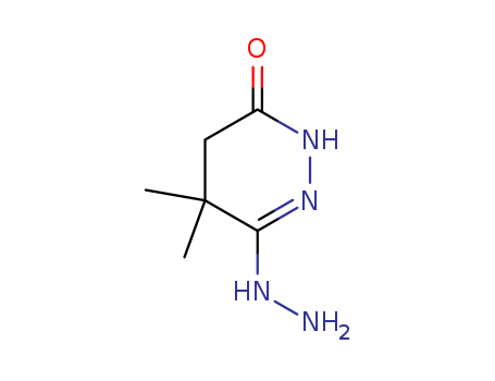 Molecular Structure of 100568-22-7 (3,6-Pyridazinedione, tetrahydro-4,4-dimethyl-, 3-hydrazone)