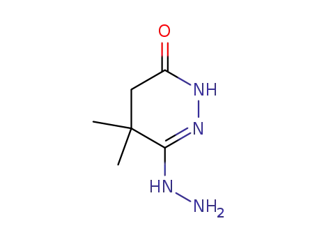 Molecular Structure of 100568-22-7 (3,6-Pyridazinedione, tetrahydro-4,4-dimethyl-, 3-hydrazone)