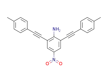 4-nitro-2,6-bis-p-tolylethynyl-phenylamine