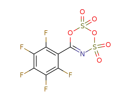 6-pentafluorophenyl-1,3,2,4,5-dioxadithiazine-2,2,4,4-tetroxide