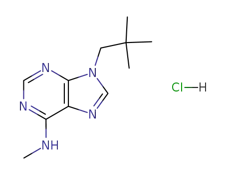 [9-(2,2-dimethyl-propyl)-9H-purin-6-yl]-methyl-amine; hydrochloride
