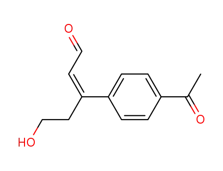 (2Z)-3-(4-acetylphenyl)-5-hydroxy-2-pentenal