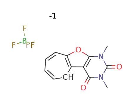 7,9-dimethylcyclohepta[b]pyrimido[5,4-d]furan-8(7H),10(9H)-dionylium tetrafluoroborate