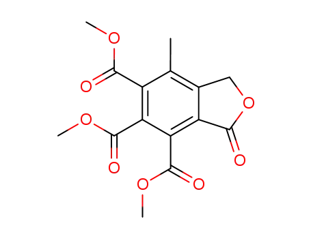 trimethyl 1,3-dihydro-3-oxo-7-methyl-4,5,6-isobenzofurantricarboxylate