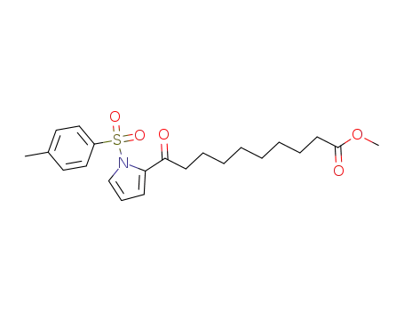 10-oxo-10-[1-(toluene-4-sulfonyl)-1H-pyrrol-2-yl]-decanoic acid methyl ester