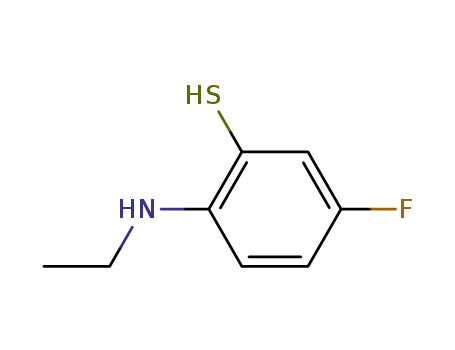 2-mercapto-4-fluoro-N-ethylaniline