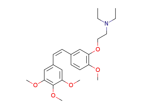 3'-O-[2''-(N,N-diethylamino)ethyl]-combretastatin A-4