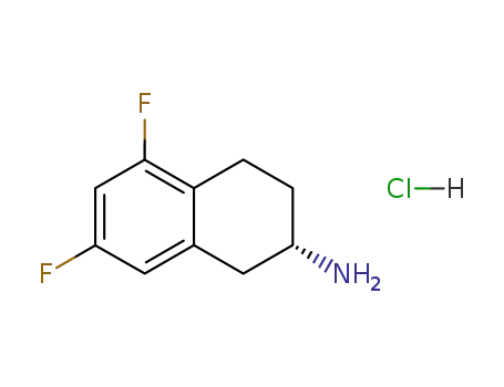 (S)-(-)-2-amino-5,7-difluoro-1,2,3,4-tetrahydronaphthalene hydrochloride