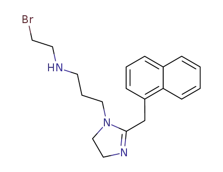 1-[N-(2-bromoethyl)-3-aminopropyl]-2-[1-naphthylmethyl]-2-imidazoline