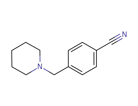 Molecular Structure of 727733-92-8 (1-(4-CYANOBENZYL)PIPERIDINE)