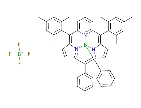 [6,16-dimesityl-11-phenyl-subpyriporphyrin-phenylboron] tetrafluoroborate