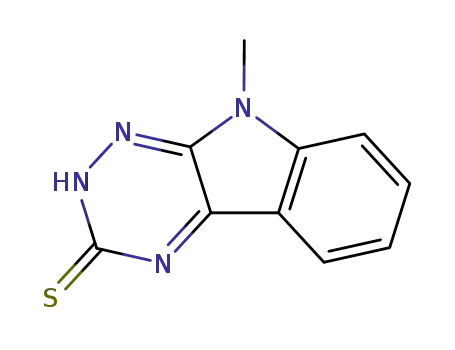 9-methyl-2,9-dihydro-[1,2,4]triazino[6,5-b]indole-3-thione