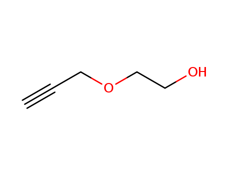 3973-18-0,Propynol ethoxylate,Ethanol,2-(2-propynyloxy)- (6CI,7CI,8CI,9CI);2-(2-Propynyloxy)ethanol;2-(Propargyloxy)ethanol;2-Propynoxyethanol;3-(2-Hydroxyethoxy)-1-propyne;4-Oxa-1-hexyn-6-ol;Ethylene glycol monopropargyl ether;