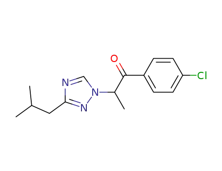 4-chloro-α-(3-isobutyl-1,2,4-triazol-1-yl)-propiophenone