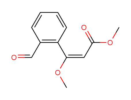methyl (2-formylphenyl)-3-methoxyprop-(E)2-enoate