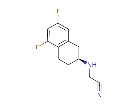 (S)-(-)-(5,7-difluoro-1,2,3,4-tetrahydronaphth-2-yl)(cyanomethyl)amine