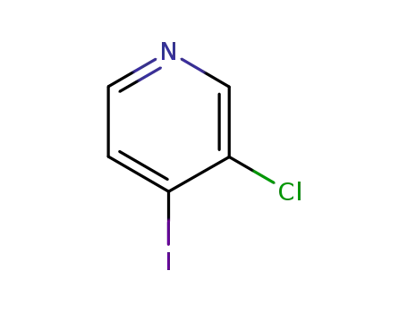 Molecular Structure of 77332-79-7 (3-CHLORO-4-IODOPYRIDINE)