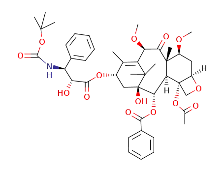 Molecular Structure of 183133-96-2 (Cabazitaxel)