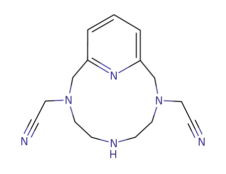 3,9-bis(methylenenitrile)-3,6,9,15-teraazabicyclo[9.3.1]pentadeca-1(15),11,13-triene