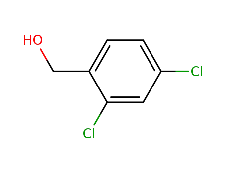 Molecular Structure of 1777-82-8 (2,4-Dichlorobenzyl alcohol)