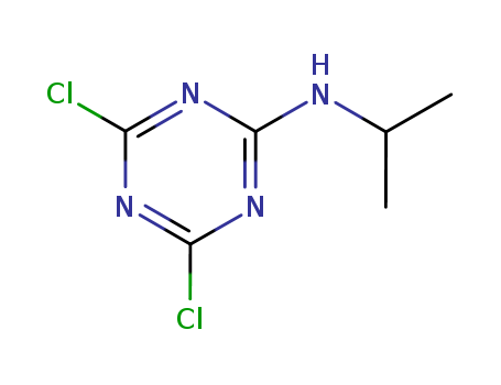 1,3,5-Triazin-2-amine, 4,6-dichloro-N-(1-methylethyl)-