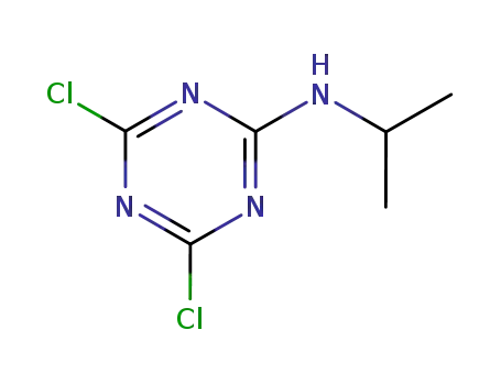 2,4-Dichloro-6-isopropylamino-1,3,5-triazine